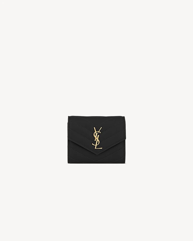 CASSANDRE MATELASSÉ MULTI-FOLD WALLET IN LAMBSKIN