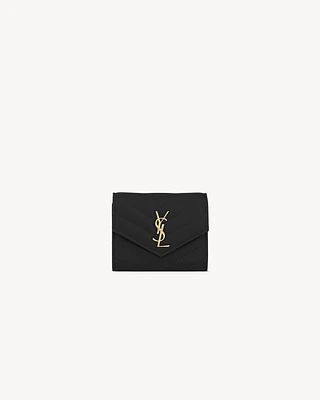 CASSANDRE MATELASSÉ MULTI-FOLD WALLET IN LAMBSKIN