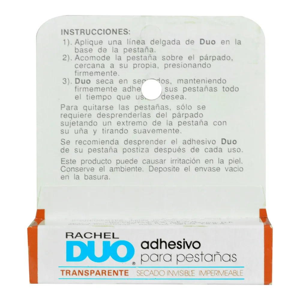 Pegamento para Pestañas Postizas Transparente 7.2g