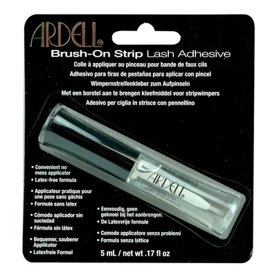 Adhesivo Pestañas Postizas Brush On transparente 5ml