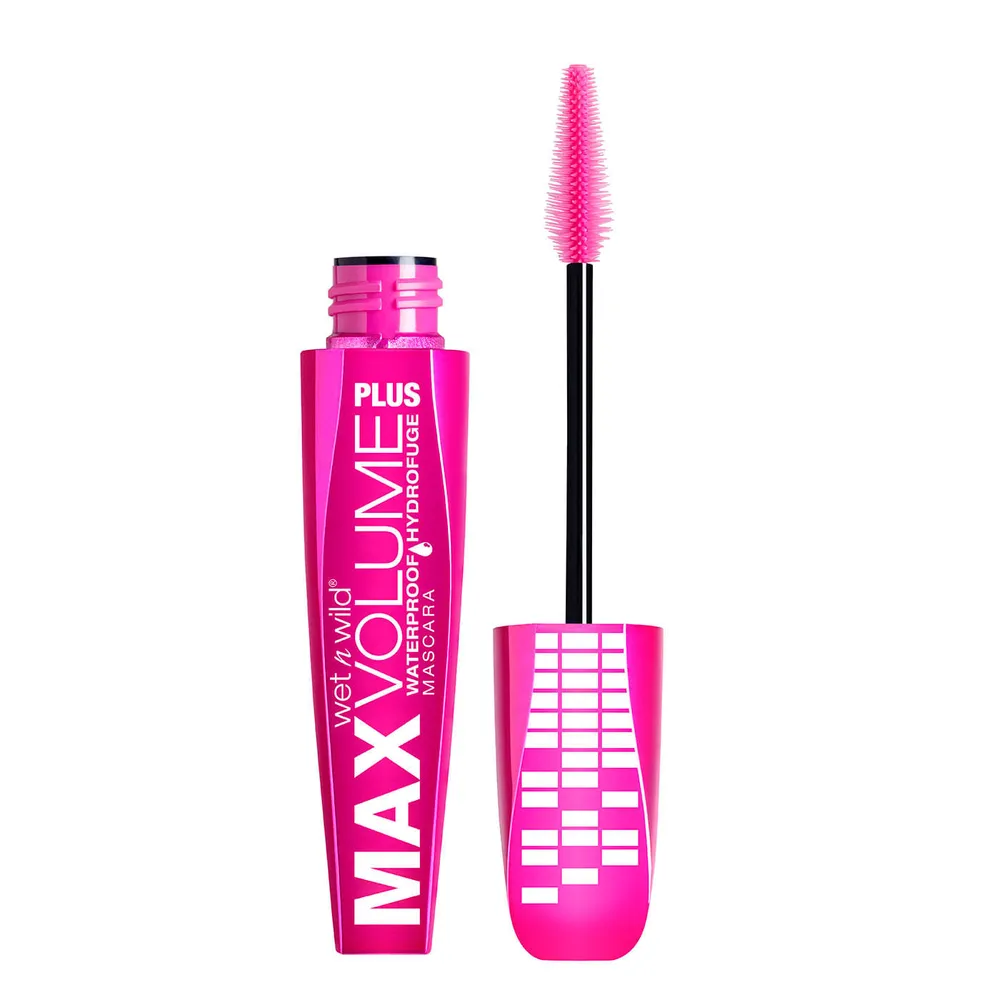 Mascara para Pestañas Resistente al Agua Max Volume Plus Amp