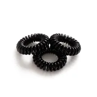 Ligas Elasticas en Espiral Negro