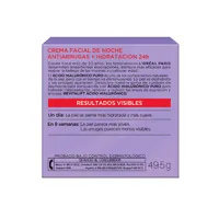 Crema hidratante noche Revitalift Acido Hialuronico Loreal 5