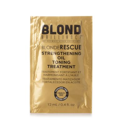 Tratamiento matizante en aceite rubios Blond Brilliance