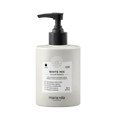 Mascarilla bomba de color White Mix Maria Nila 300ml