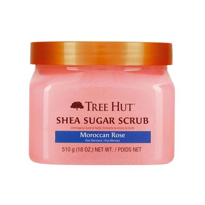 Exfoliante TH Shea Sugar Scrub, Moroccan Rose 18 oz