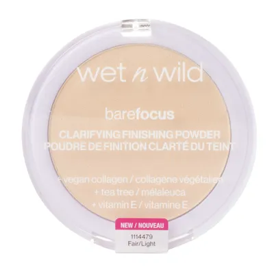 Polvo cobertura ligera Barefocus Wet N Wild