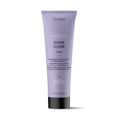 Mascarilla white silver Teknia 300ml