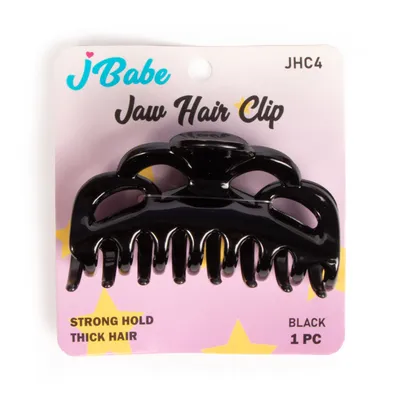 Pinza para el cabello negra