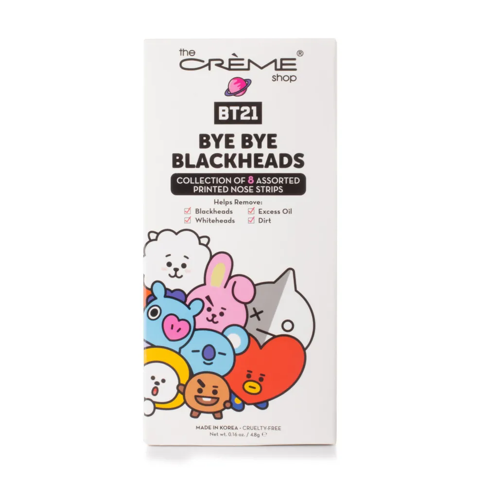 Tiras limpiadoras para puntos negros BT21 Baby