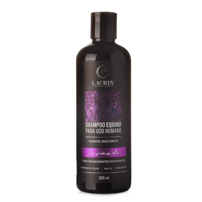 Shampoo para cabello negro Lavanda 500 ml