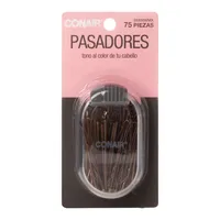 Pasadores Cafes con Estuche 75 pz