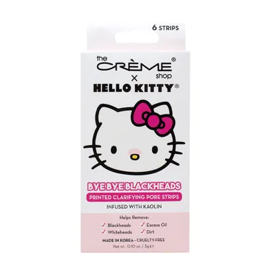 Tiras limpiadoras para puntos negros Hello Kitty