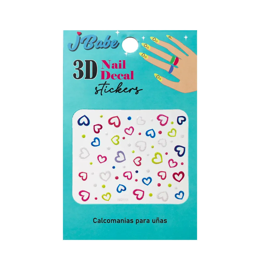 Calcomania para Uñas Hearts & Dots