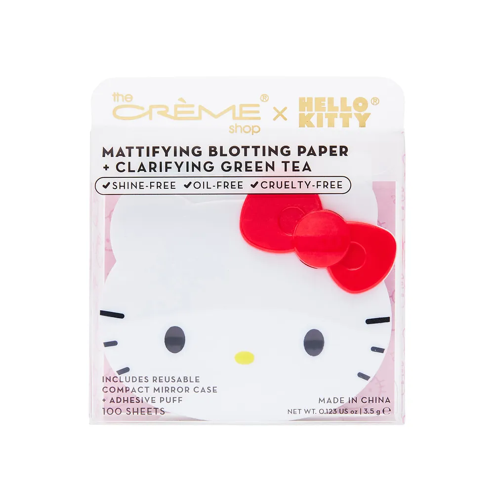 Papel Absorbente con Espejo Hello kitty