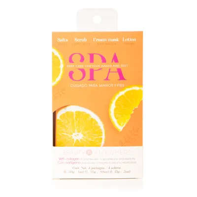 Kit Spa Manicura y Pedicura Naranja