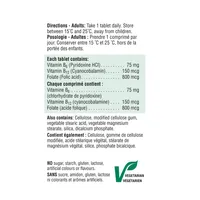 Vitamin B6, Vitamin B12 & Folic Acid