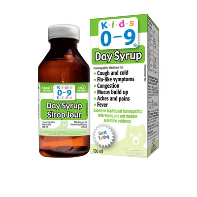 Kids 0-9 Cough & Cold Day Syrup