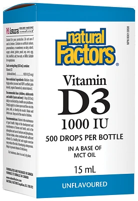 Vitamin D3 Drops 1000 IU