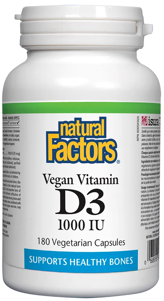 Vegan Vitamin D3 1000 IU