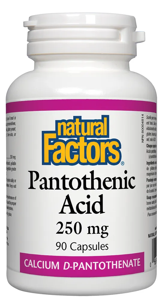 Pantothenic Acid 250 mg