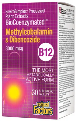 BioCoenzymated™ Methylcobalamin & Dibencozide 3000 mcg, BioCoenzymated