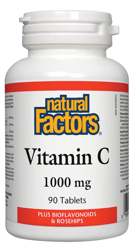 Vitamin C 1000 mg Plus Bioflavonoids & Rosehips