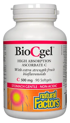 BioCgel™ High Absorption Ascorbate C 500 mg