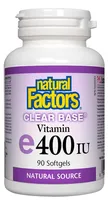 Clear Base® Vitamin E 400 IU, Natural Source