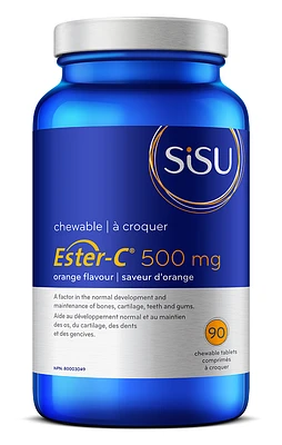 Ester-C® 500 mg Chewable, Orange