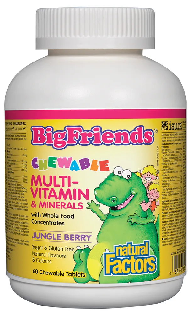 Chewable Multivitamin & Minerals, Jungle Berry Big Friends®