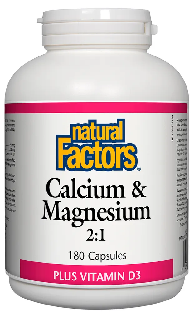 Calcium & Magnesium 2:1 Plus Vitamin D3