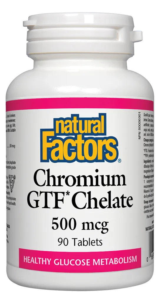 Chromium GTF Chelate 500 mcg