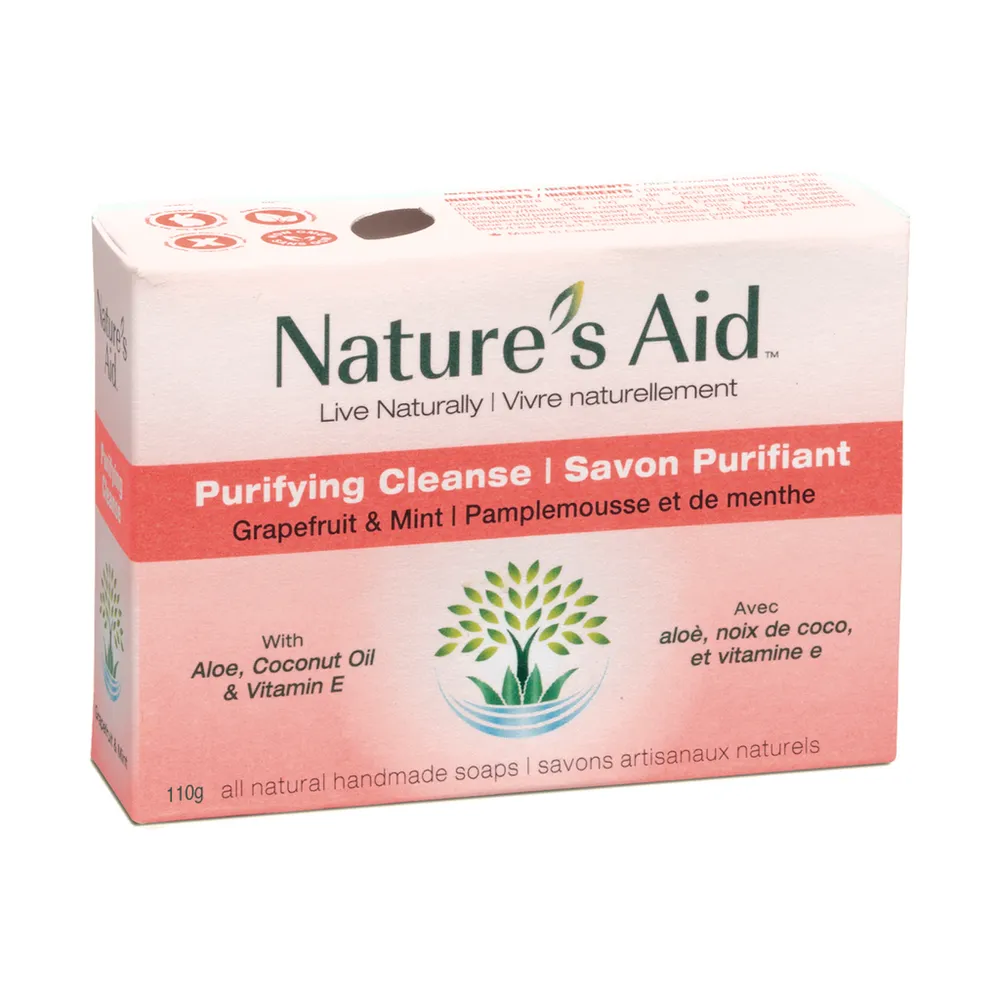 Purifying Cleanse Bar Soap - Grapefruit & Mint