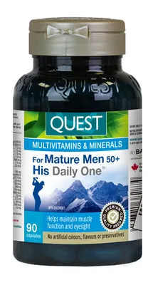 For Mature Men 50+ His Daily One