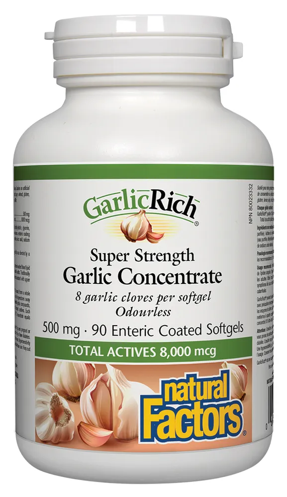 GarlicRich® Super Strength Garlic Concentrate 500 mg