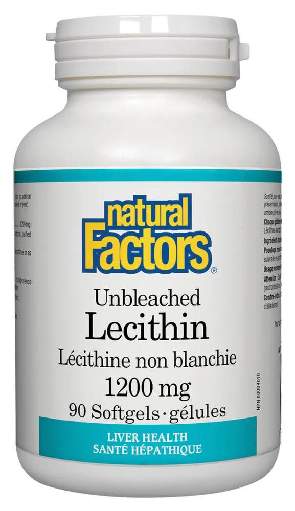 Unbleached Lecithin 1200 mg