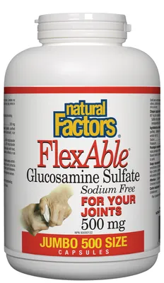 FlexAble® Glucosamine Sulfate 500 mg