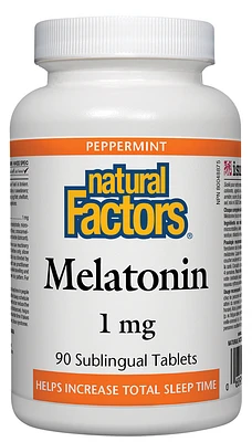 Melatonin 1 mg, Peppermint