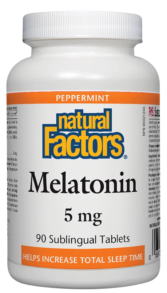Melatonin 5 mg, Peppermint
