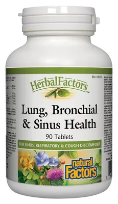 Lung, Bronchial & Sinus Health, HerbalFactors®