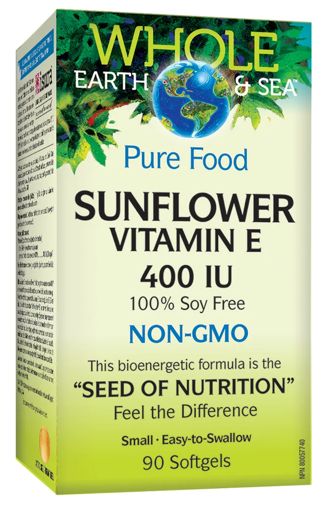 Sunflower Vitamin E 400 IU, Whole Earth & Sea®