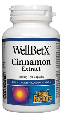 WellBetX® Cinnamon Extract 150 mg