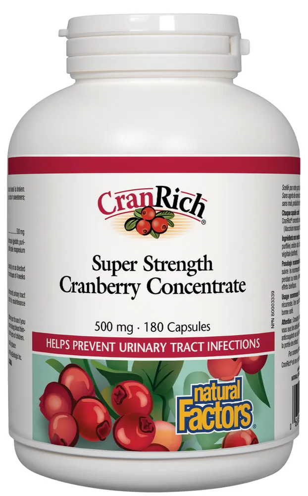 CranRich® Super Strength Cranberry Concentrate 500 mg