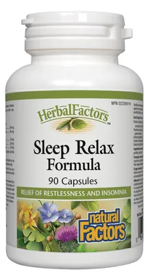 Sleep Relax Formula, HerbalFactors®