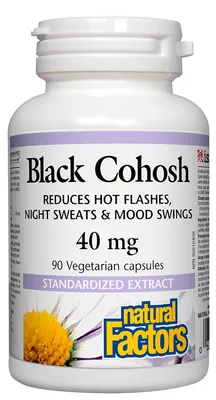 Black Cohosh Standardized Extract 40 mg