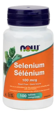 Selenium 100mcg (Yeast-Free)