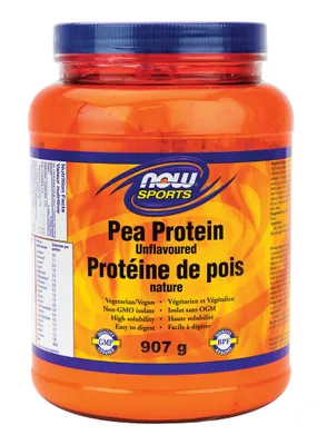 Pea Protein, Non-GMO Vegan, Unflavoured