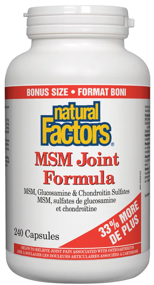 MSM Joint Formula