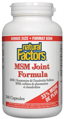 MSM Joint Formula